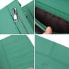 Humerpaul Damen-Geldbörsen, RFID-blockierend, echtes Leder, großes Fassungsvermögen, Kartenhalter, luxuriöse Designer-Damen-Langbrieftasche