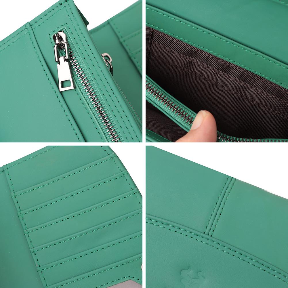 Humerpaul Damen-Geldbörsen, RFID-blockierend, echtes Leder, großes Fassungsvermögen, Kartenhalter, luxuriöse Designer-Damen-Langbrieftasche