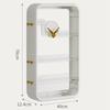 Bathroom Vanity Rack Shelf, Multifunctional Cosmetic Makeup Storage Rack, Towel Dispenser
