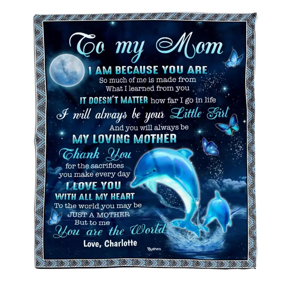 Dolphin Throw Blanket, Soft  for Girl Kid Teens Adults, Fleece Cute   Warm Cozy   Bed Crib or Couch