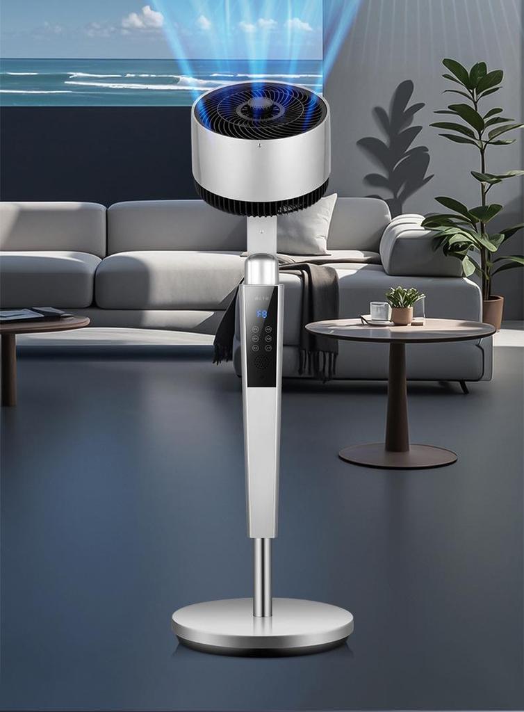Ventilatore da terra verticale ultra silenzioso con telecomando e timer