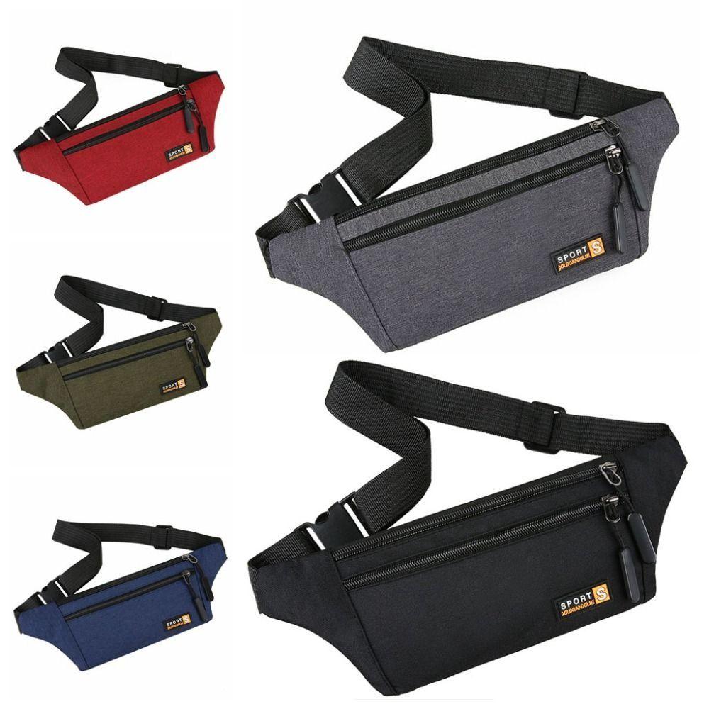 

Multifunction Gym Bag Unisex Running Bags Fashion Waist Pack Cycling Pack серый