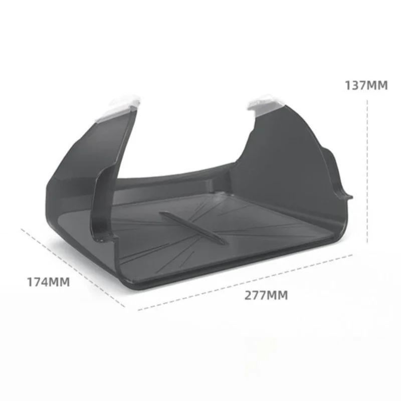 Under Screen Storage Box for Tesla Model Y/YL Juniper 2025 Model 3 Highland Center Control Tissue Organizer Tray Accessories