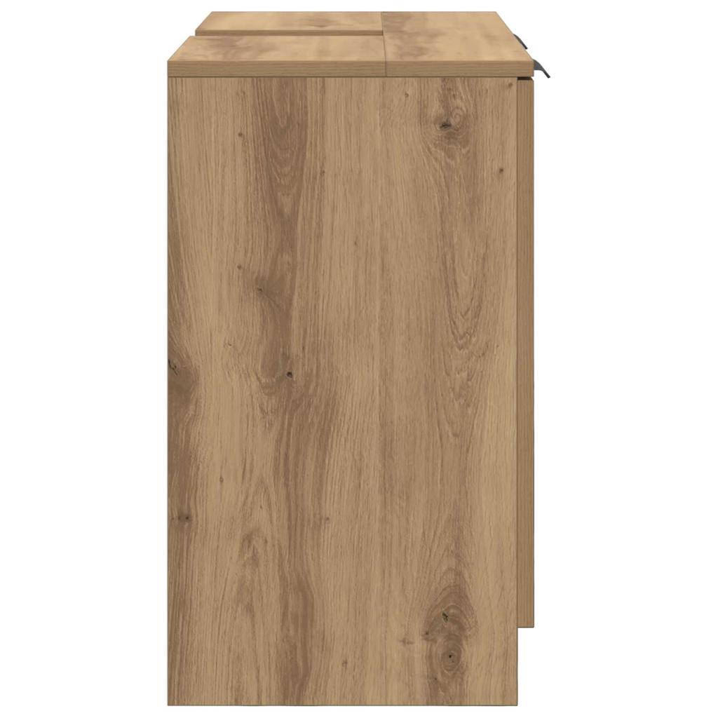 Bathroom Cabinet with Door Artisan Oak 64.5 x 33.5 x 59 cm