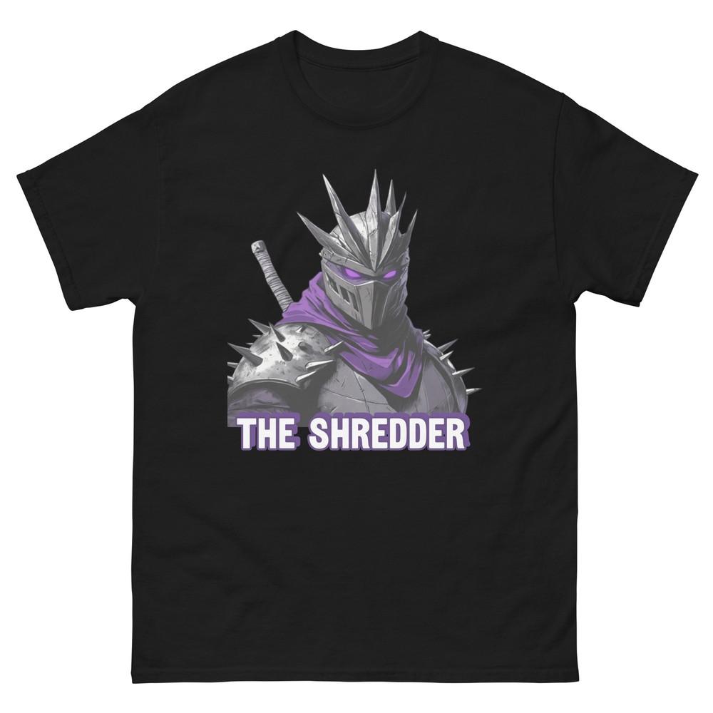 Shredder TMNT Tee, Classic Cartoon Character Shirt, Teenage Mutant Ninja Turtles