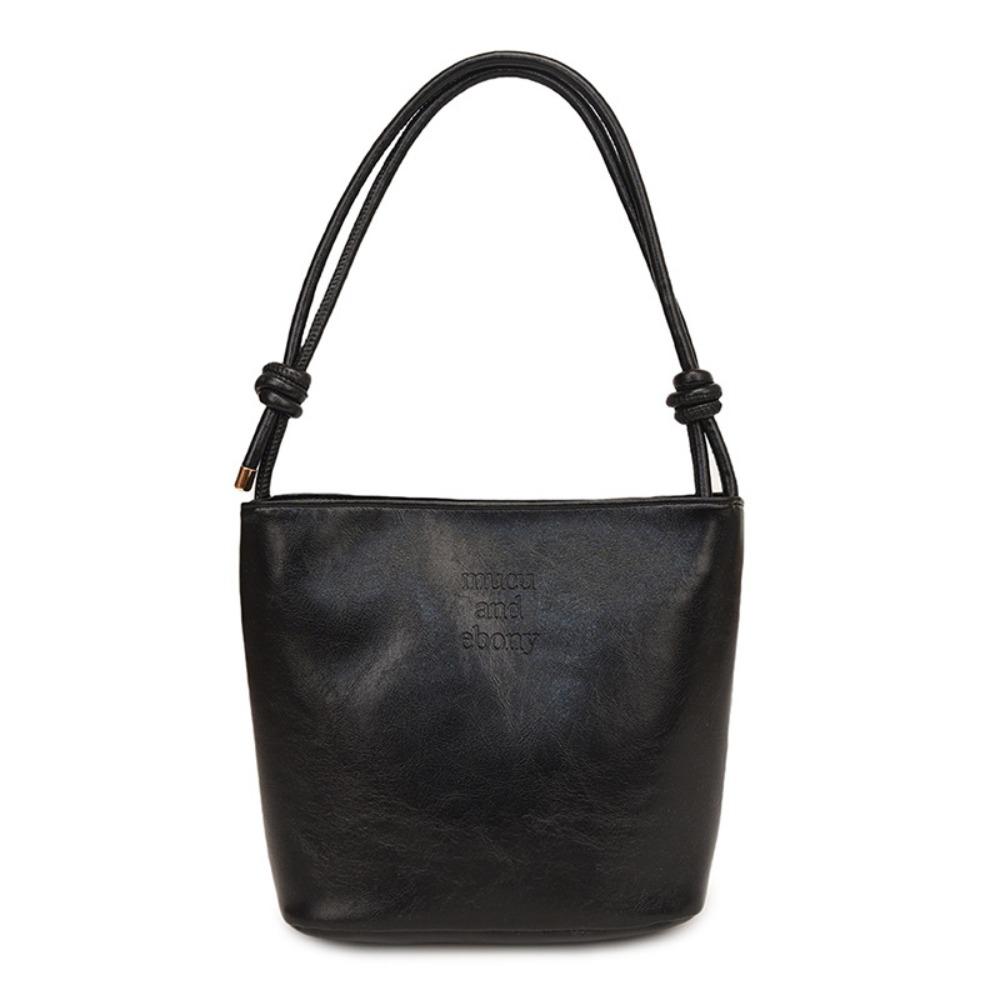 PU Shoulder Bags Adjustable Length Underarm Bag Casual Commuting Bag  Women Girls