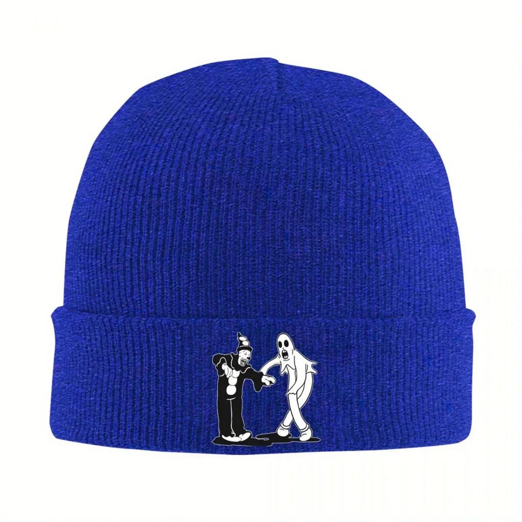 New GhosteUnisexe Koko Knit Hat Beanie Autumn Winter Hat Warm Street Singer Gothic Rock Caps For Unisex Women