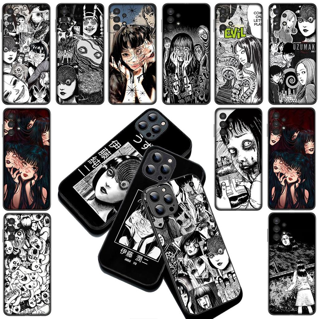 Tomie Junji Ito Collection Cover for Motorola Moto G86 G57 E14 E15 G14 G34 G67 G13 G24 A54 G15 Power E22 Coque Phone Case