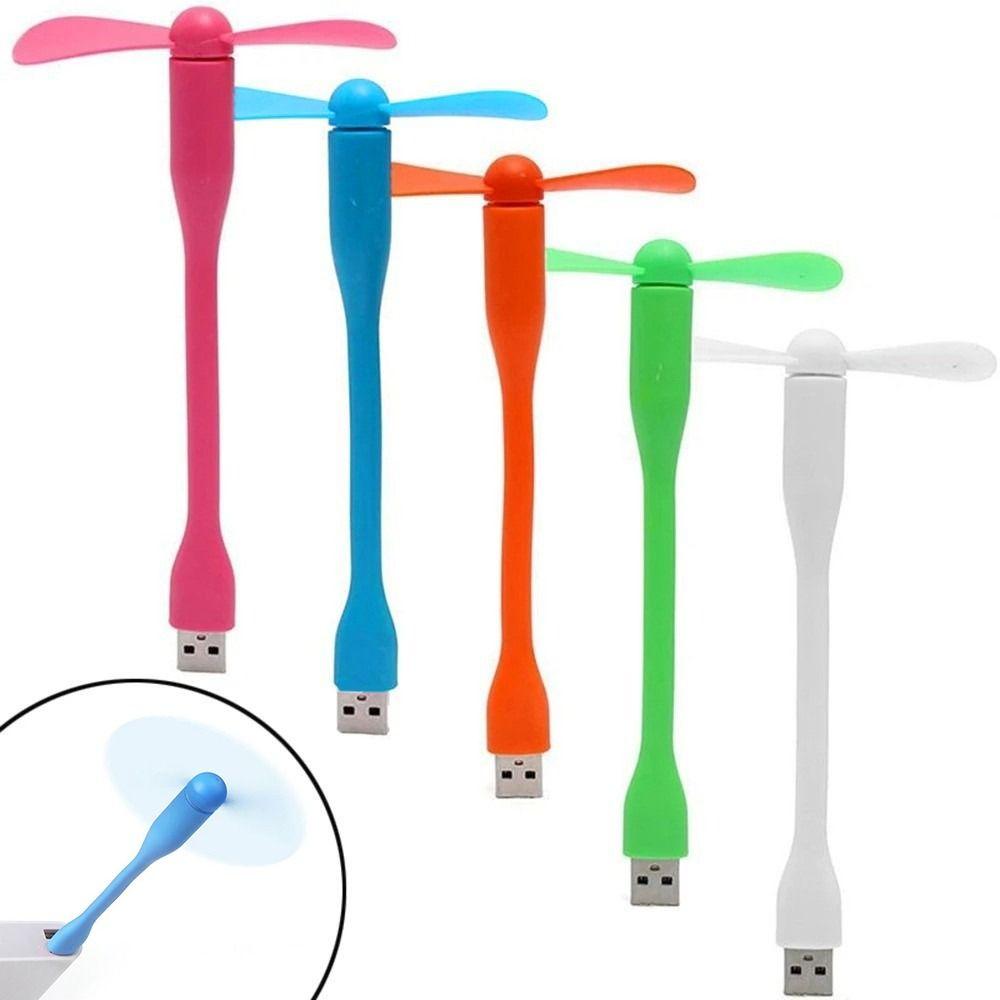 Bendable USB Cooling Fan Portable Hand Fan Durable Mini USB Fan  for Laptop Cooling