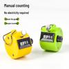 Four-Digit Handheld Metal and Plastic Tally Counter for People Flow Measurement