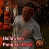 Realistic Halloween Cosplay Mask 3D Half Face Mask Halloween Pumpkin Mask  Costume Party Supplies