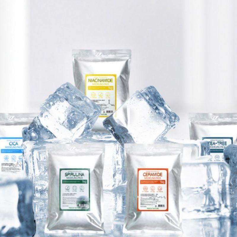 NEEDS NATURE Derma Tech Modeling Pack 1kg - Maschera di Gomma Coreana Professionale per Spa Casalinga
