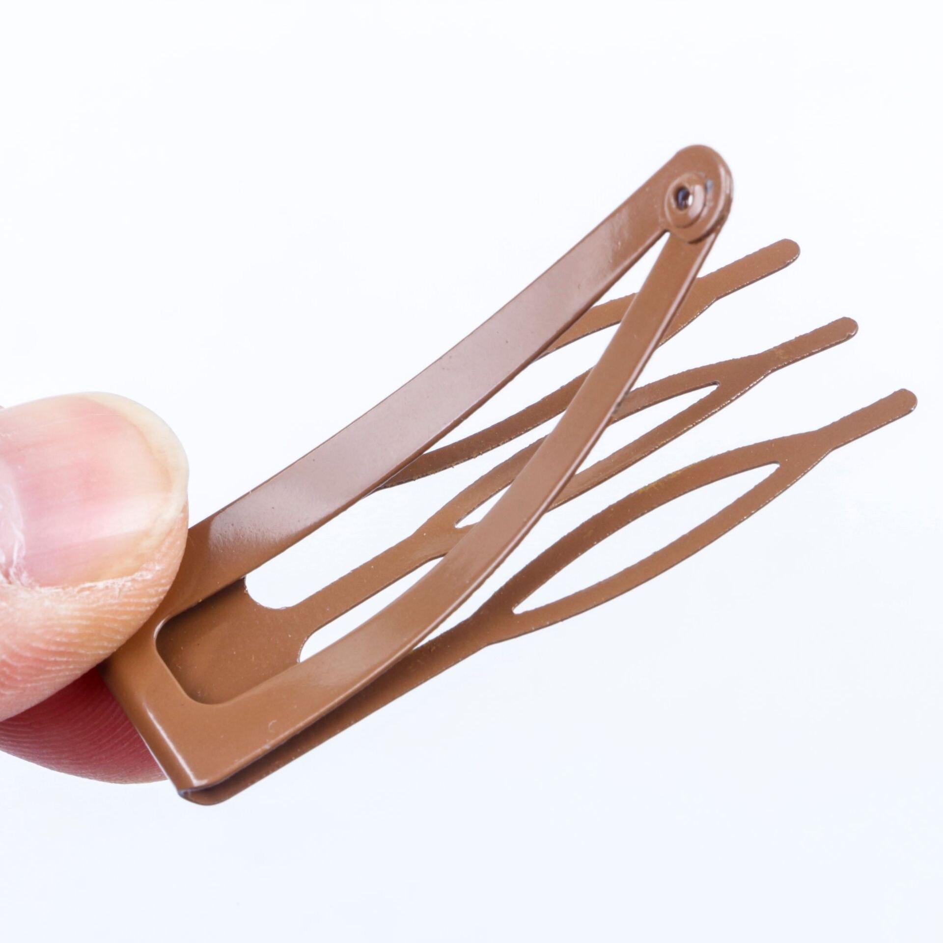 

5 шт./лот черные металлические шпильки для волос, органайзер для волос, заколки-клик, заколки для волос, головные уборы для женщин, модные инструменты для укладки