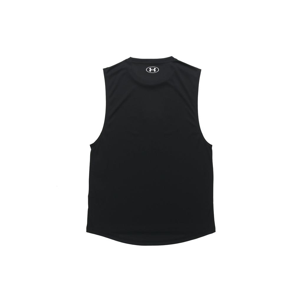Under Armour Velocity Graphic Logo Training Tank Top Men Tops Black 1362303-001