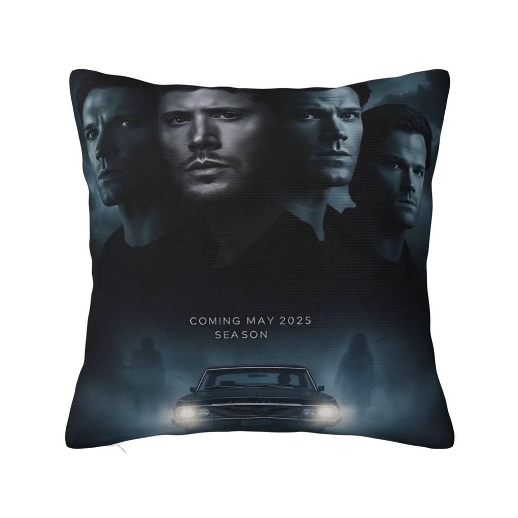 Dean Winchester Supernatural Television Pillow Cover Soft Pillow Case Cushion Cover Pillowcases For Sofa Bedroom Home Decor