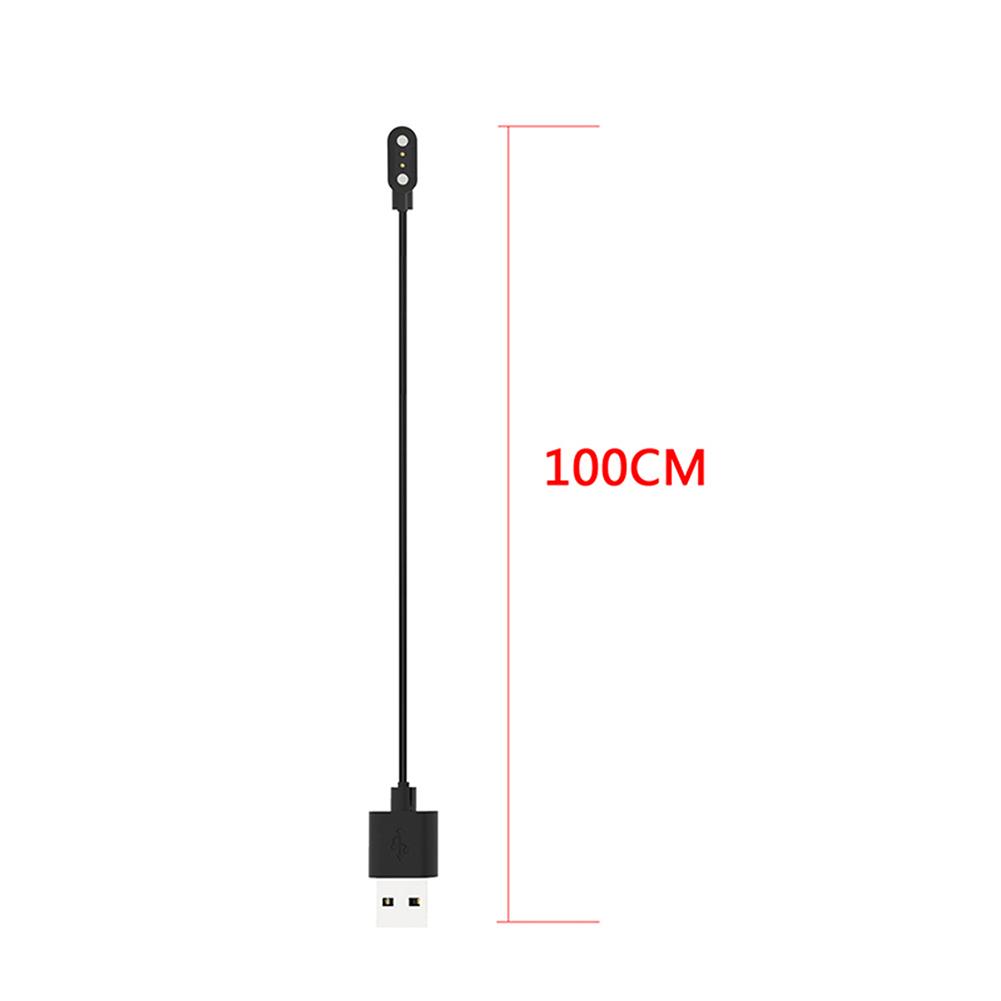 60/100 CM USB Magnetic Charging Cable Cord Replacement Power Charge Cable 5V/1A Charger Adapter Charge Cord for Haylou RS4 Plus