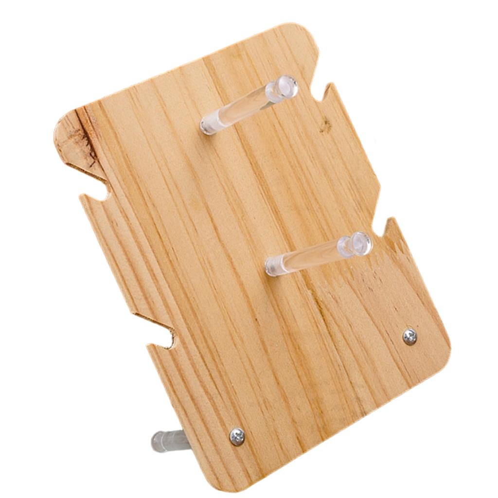 Multi Functional Sunglasses Storage Bracket Rack Optical Frame Stand Organiser Solid Wood Build Practical Use