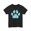 Hundemama T-Shirt – Lustiges Welpenpfotenabdruck Grafik-T-Shirt für Hundebesitzer | Hundeshirt