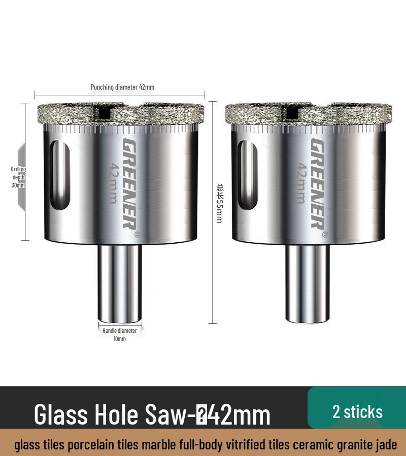 Green Forest Diamond Drill Bit for Tiles, Glass & Marble