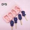 BPA Free Popsicle Mold Animal Shape Convenient Cute Ice Cube Popsicle Maker Mold