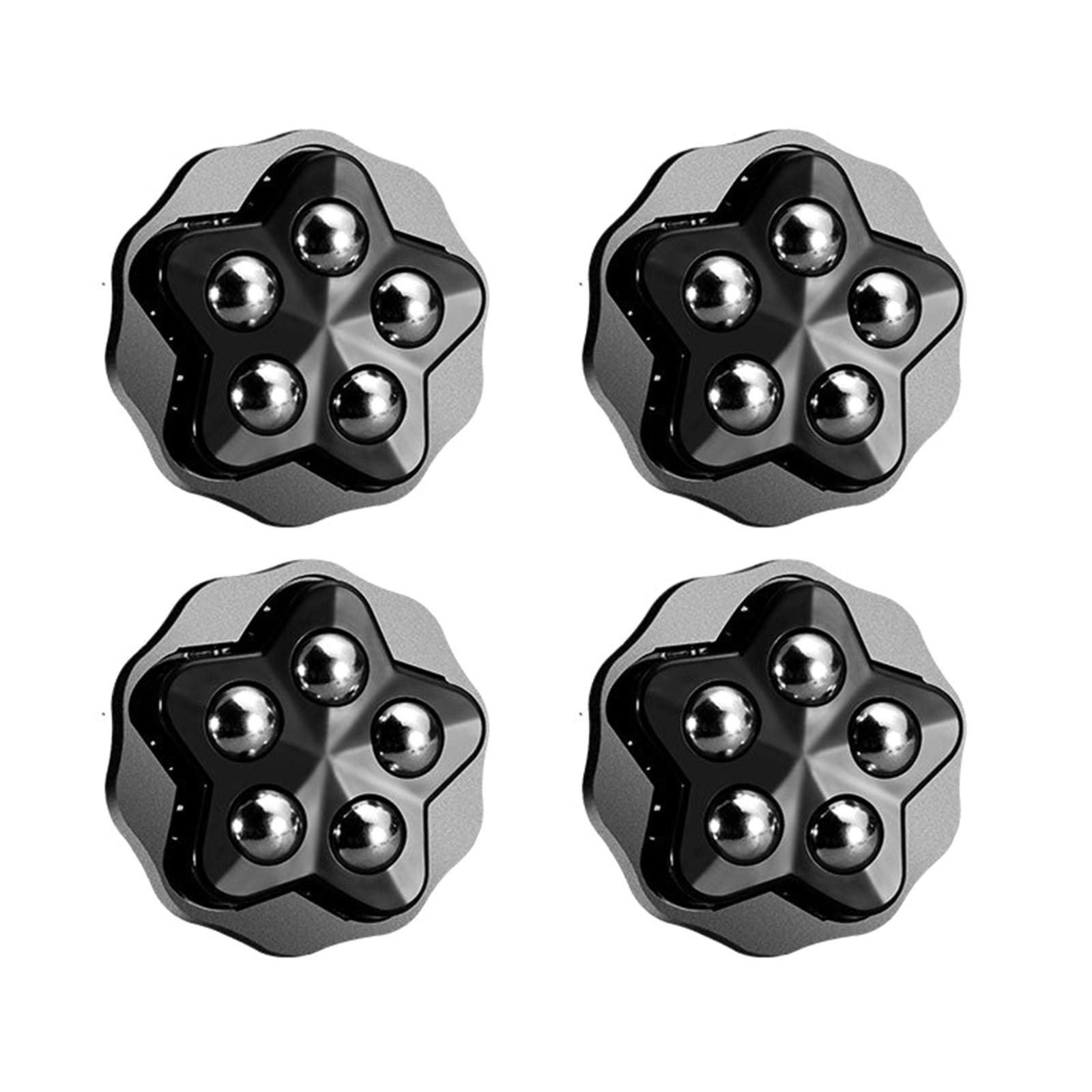 

4 шт. самоклеящиеся ролики колеса без сверла бытовые ролики вращения 360 градусов липкий шкив бытовые слайдеры B