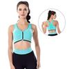 Front Zip Comfortable Sports Bra For Yoga Running Fitness