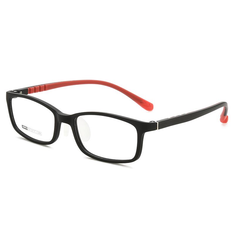 Ultra-Light Children's Glasses Frames with Silicone Nose Pads and Myopia Lens Option