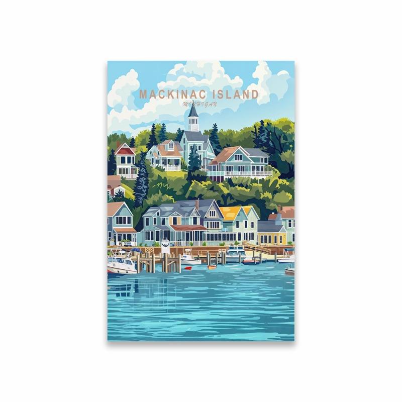 Florence Italy Print Travel Art Poster Italy Sunset Print Cinque Terre Travel Canvas Painting Split Rock Lighthouse Room Decor