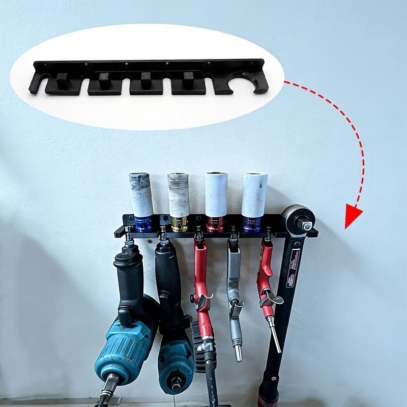 Wall Mount Tool Storage Bracket 3 In 1 For Sockets Pneumatic Tools Torque Wrenches Workshop Hardware Organizer Rack Storage
