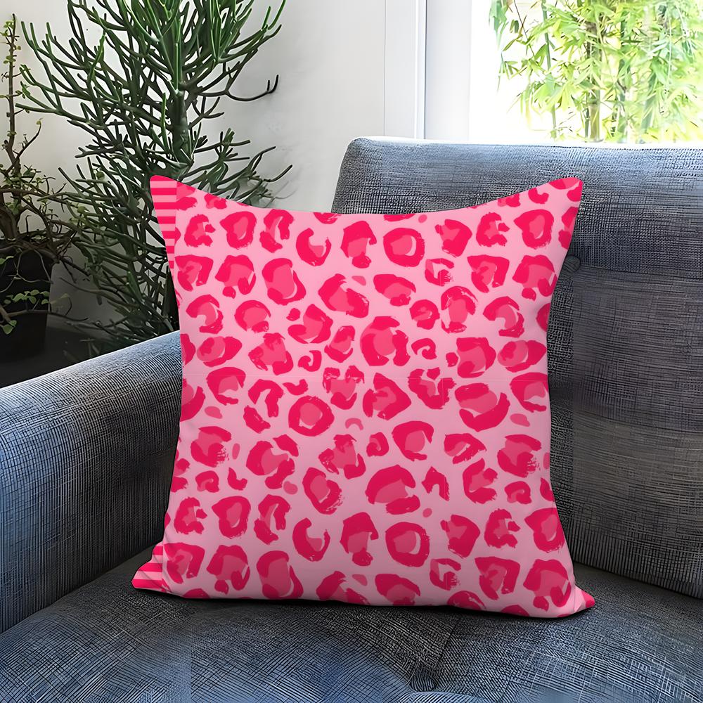 Cartoon style Pattern Cushion Cover Comfortable Reversible Pillow Cover Ideal for Car Sofa Bedroom  Beyond
