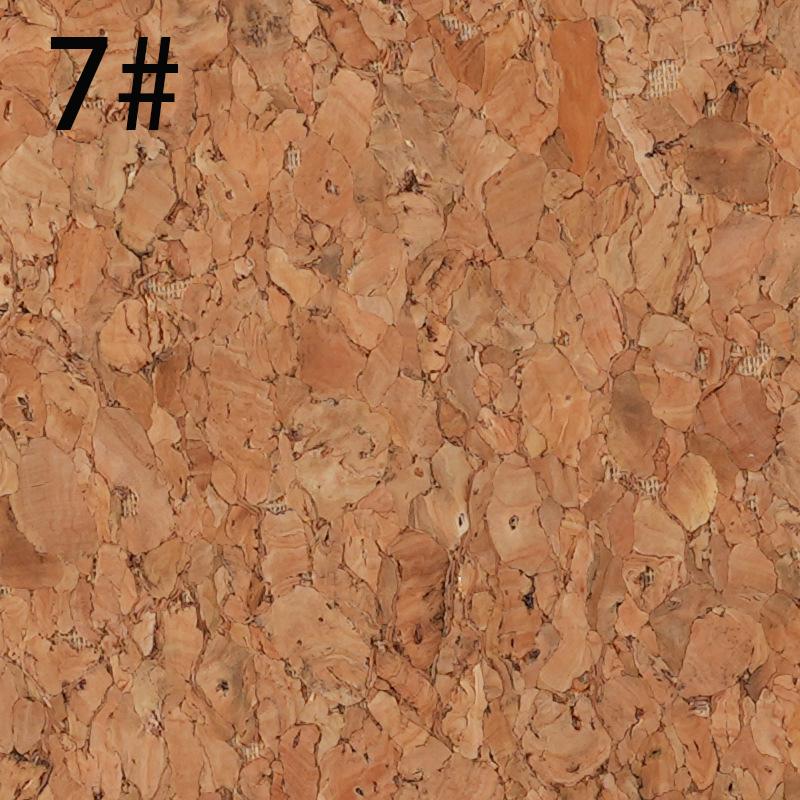 NEW 100cm*138cm Glitter Natural Cork Wood Leather Fabric Printed Colored Bow Craft Bag Shoes Sewing DIY Decor Crafts