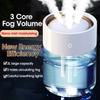 2L Air Humidifier For Home USB Large Capacity 3 Nozzle Heavy Fog Air Purifier With LED Lamp Ultrasonic Essenti OIL Diffus Aroma