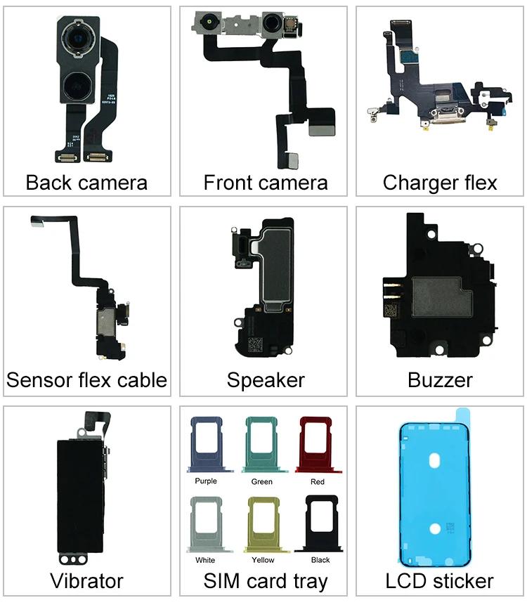 Mobile Phone Repair Flex Cables for iPhone 7 8 Plus X XR XS Max 11 12 13 15 Pro Max Includes Charging Port Audio Dock Connector