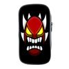 Funny Cartoon Geometry Dash Pencil Case Makeup Box High Capacity Pencil Bag Students School Supplies Stationery Bag Kids Gifts