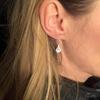 Women Vintage Earring Dandelion Design Classical Style Elegant Ear Stud Earring Jewelry