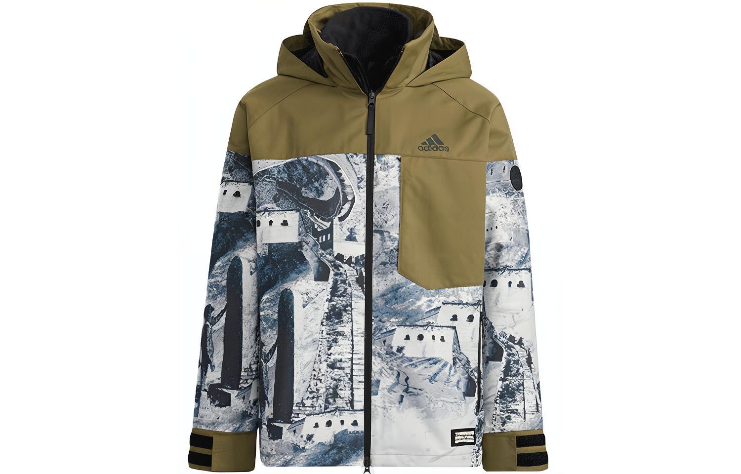Adidas Jackets & Coats Unisex Dark Olive Green H23108 L