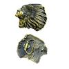 Western Styles Belt Buckle with Indian Tribal Pattern For Casual And Formal Wear Women Men Unisex Belt Clasp Accessory