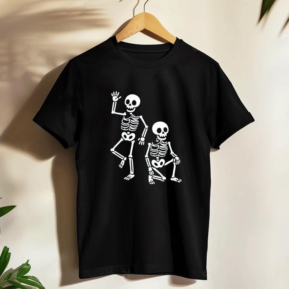 GILDAN Tee Slightly Subtle Anti Trump Halloween Skeleton Shirt, Funny Trump FDT Unisex T-Shirt XL