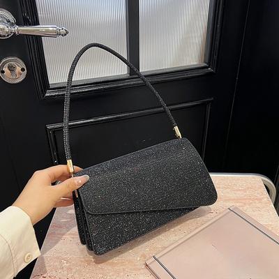 Sac d'aisselle populaire, à la mode, simple et de haute qualité pour les déplacements, petit sac carré à bandoulière simple