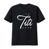 Titi T Shirt Best Ever Trendy Women S Comfortable and Breathable Vintage Washed Versatile Slightly Homme Soft Fashion Stretched