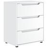 VISNES Sideboard White 60 x 40 x 73 cm Engineered Wood