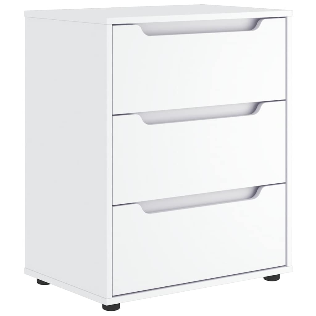 VISNES Sideboard White 60 x 40 x 73 cm Engineered Wood