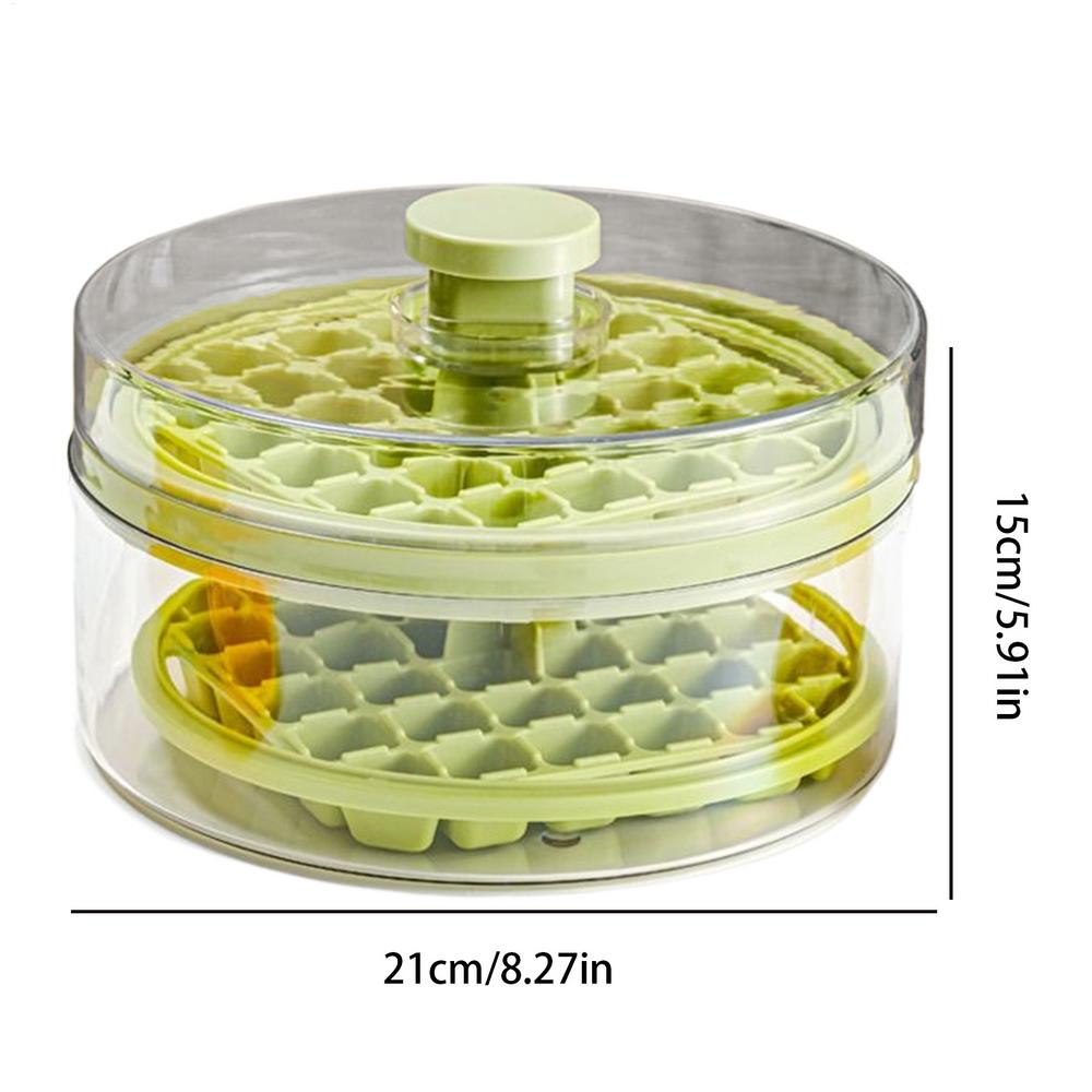 Food Grade IceCube Mold Press Ice Tray Bucket Multifunctional Ice Maker IceCube Tray Portable Ice Box One-touch To Release