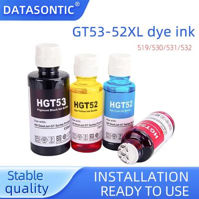 GT53-52XL Dye Ink, For HP 500 502 508 511 514 515 519 530 531 533 538 571 615 618 655 720 750 790 Printer
