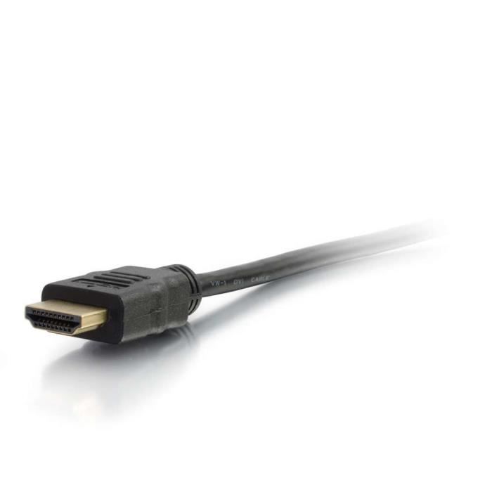 Câble HDMI vers DVI-D - C2G 42517 - 3m - Mâle-Mâle - Or - Noir