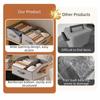 Thickened Non-woven Fabric Storage Box Square Clothes Storage Organizer  Closet