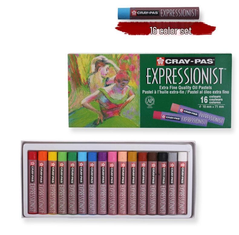 Sakura Cray-Pas Junior 36 Colors Oil Pastels for Children's Painting