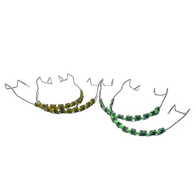 1 Paar Zahnspangen Attrappen Temporäre Zahndekoration Mit Haken Mit Metalldrähten Bunte Metallbrackets Ligaturdrähte Zahnwerkzeug