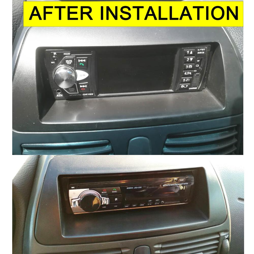 One Din Car Radio Fascia For FIAT Bravo Fascia Radio CD DVD Stereo Panel Dash Mount Installation Trim Kit Frame Plate Bezel