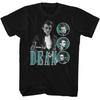 James Dean Jaren 50 Icoon Legende 3 Cirkel Foto's Heren T-shirt